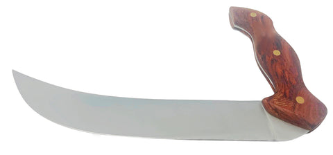 Wristrait Professional 9.5" Cimiter/Breaking Knife – Heavy Duty Butcher's Steak