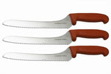 9 in Offset Bread Knife - Columbia Cutlery - Single or 3 Packs - Multiple Colors Available
