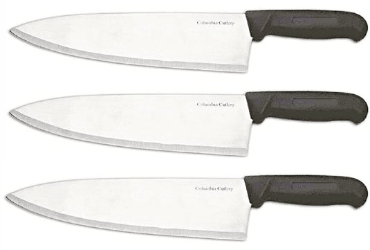 10 in Chef Knife -  Columbia Cutlery - Multiple Colors & Packs Available