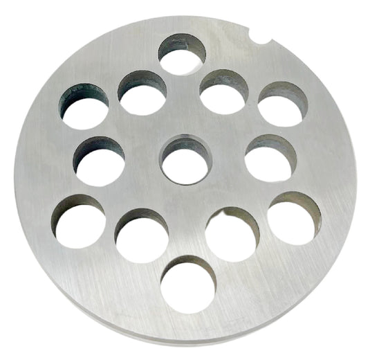#22 Reversible Meat Grinder Plates - Choose Your Knife & Grind Hole Size from Coarse to Fine