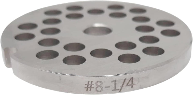 Load image into Gallery viewer, #8 Reversible Meat Grinder Plates - Choose Your Knife &amp; Grind Hole Size from Coarse to Fine
