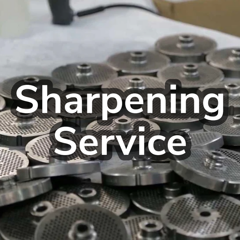 Load image into Gallery viewer, Mail in Sharpening Service - Meat Grinder Plates, Food Processor Knives, &amp; Kitchen Knives
