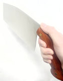 Wristrait Professional Vegetable/Poultry Chinese Cleaver – 8” Weighted Cai Dao