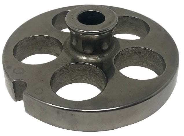 Load image into Gallery viewer, #12 Meat Grinder Plates W/ Hubs - Choose Your Grind Hole Size from Coarse to Fine-Cozzini Cutlery Imports
