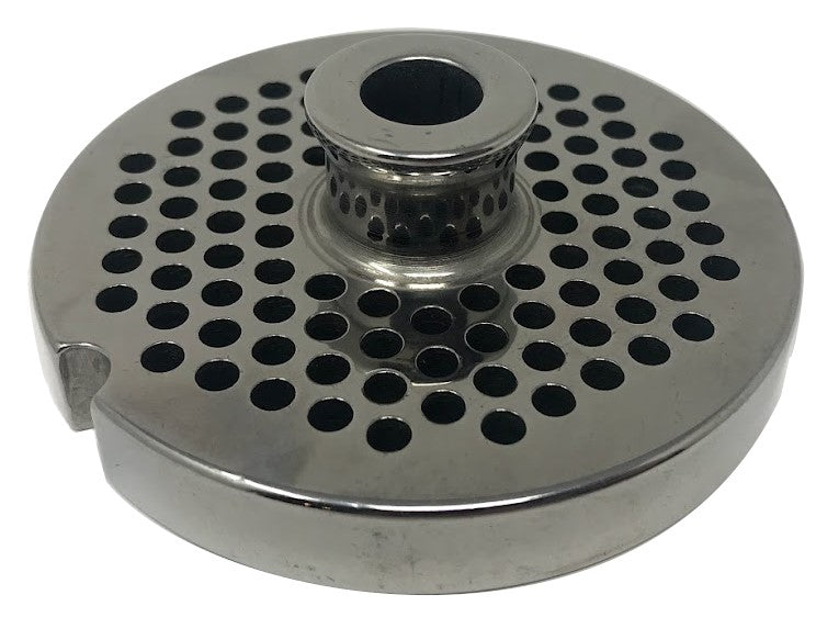 Load image into Gallery viewer, #12 Meat Grinder Plates W/ Hubs - Choose Your Grind Hole Size from Coarse to Fine-Cozzini Cutlery Imports
