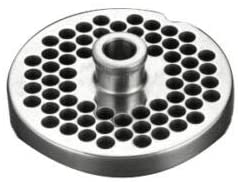#22 Meat Grinder Plates W/ Hubs - Choose Your Grind Hole Size from Coarse to Fine-Cozzini Cutlery Imports