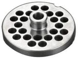 #22 Meat Grinder Plates W/ Hubs - Choose Your Grind Hole Size from Coarse to Fine-Cozzini Cutlery Imports