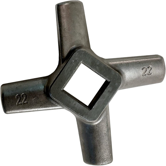 Solid Drop Forge Meat Grinder Blades/Knives-Choose Your Size - #12, #22, or #32