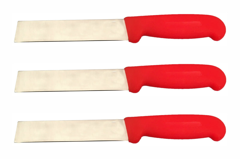 Load image into Gallery viewer, Singles or 3 Pack - 5.5” Produce Utility Knife - Orange Handle - Cozzini Cutlery Imports
