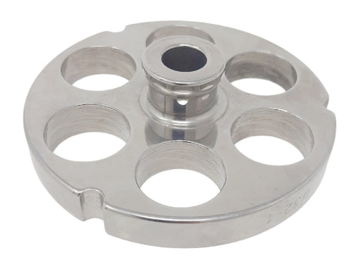 #52 Meat Grinder Plate W/ Hubs - Choose Your Grind Hole Size from Coarse to Fine-Cozzini Cutlery Imports