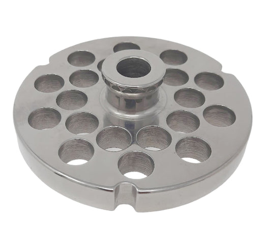 #52 Meat Grinder Plate W/ Hubs - Choose Your Grind Hole Size from Coarse to Fine-Cozzini Cutlery Imports