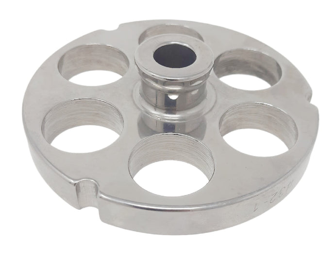 #52 Meat Grinder Plate W/ Hubs - Choose Your Grind Hole Size from Coarse to Fine-Cozzini Cutlery Imports