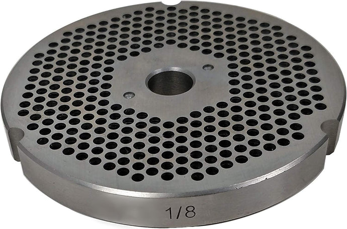 #52 Reversible Meat Grinder Plates - Choose Your Knife & Grind Hole Size from Coarse to Fine- Cozzini Cutlery Imports