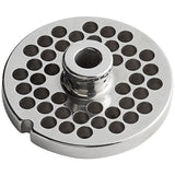 #52 Meat Grinder Plate W/ Hubs - Choose Your Grind Hole Size from Coarse to Fine-Cozzini Cutlery Imports