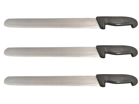 3 Pack - 12 in or 14 in Black Slicers - Cozzini Cutlery Imports