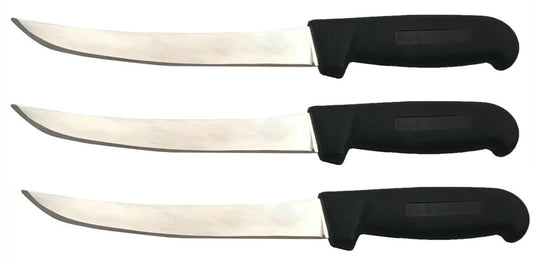 3 Pack - 6 in Curved Boning Knives - Cozzini Cutlery Imports