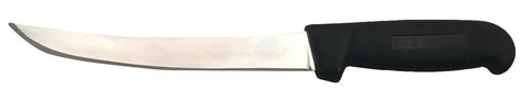 12 Pack - 6 in Black Curved Boning Knives - Cozzini Cutlery Imports