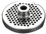 #12 Meat Grinder Plates W/ Hubs - Choose Your Grind Hole Size from Coarse to Fine-Cozzini Cutlery Imports