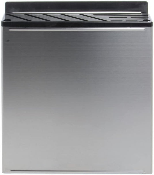Stainless Steel Knife Rack, Wall Mounted, Safely Stores 10 Knives