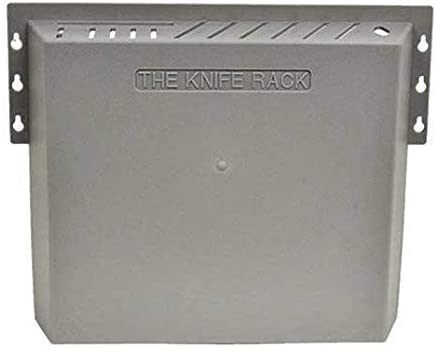 Wall Mounted Plastic Knife Storage Rack Holds 12 Knives For Kitchen or Shops